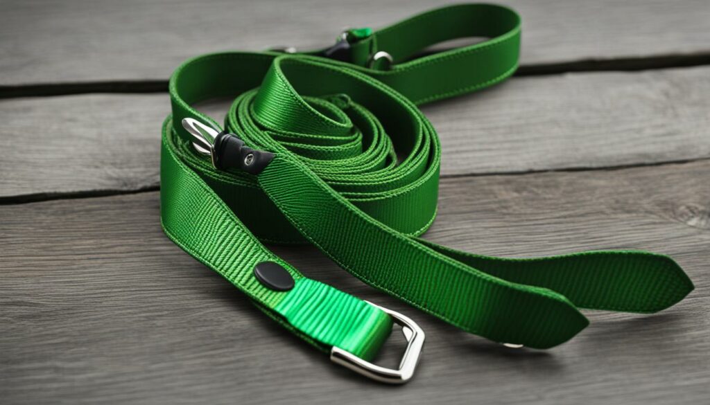 25mm hellgrüne Hundeleine