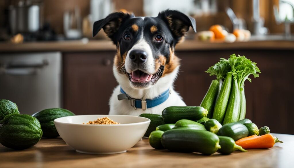 Dürfen Hunde Zucchini essen?