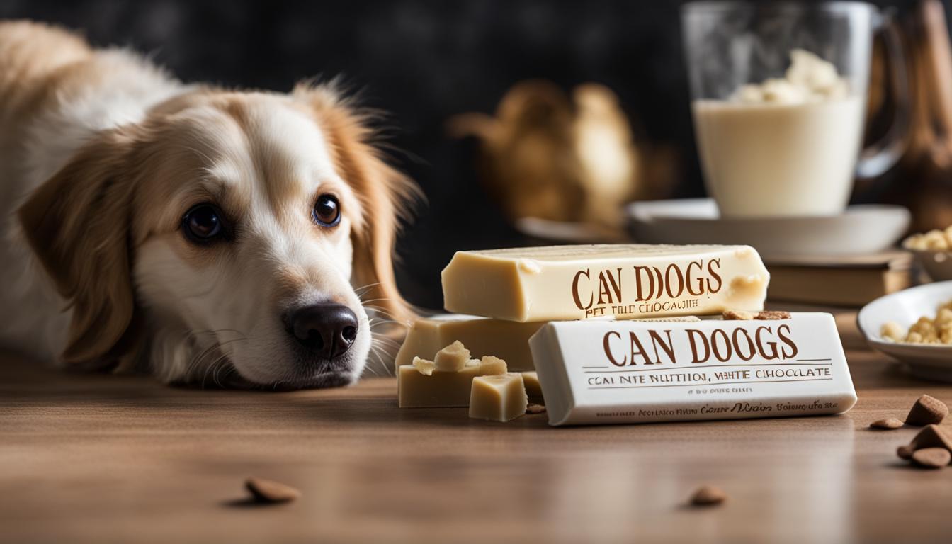 Dürfen Hunde weiße Schokolade essen?