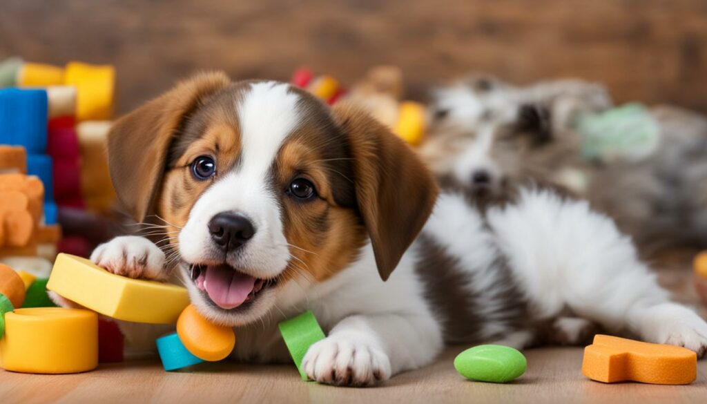 Kauknochen für Welpen bei Zahnwechsel