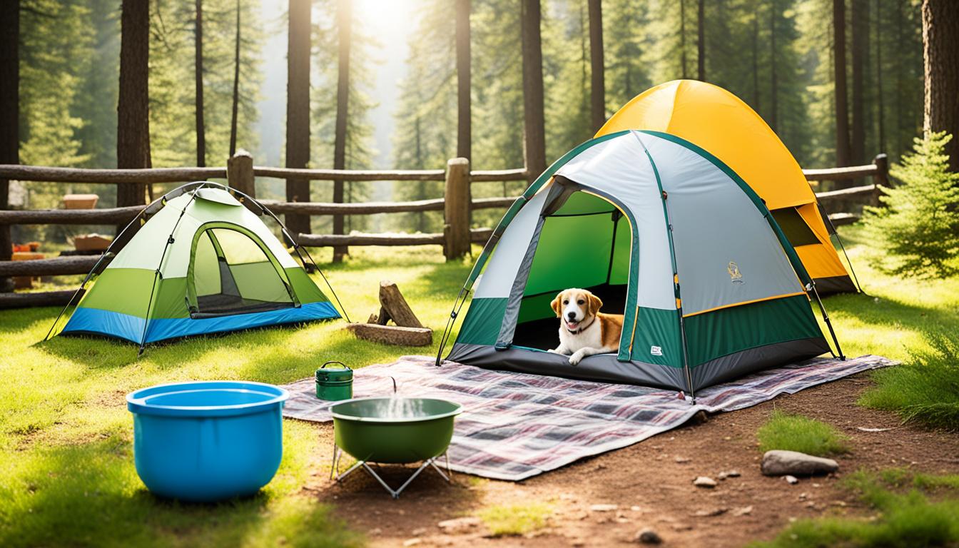 hundezaun camping