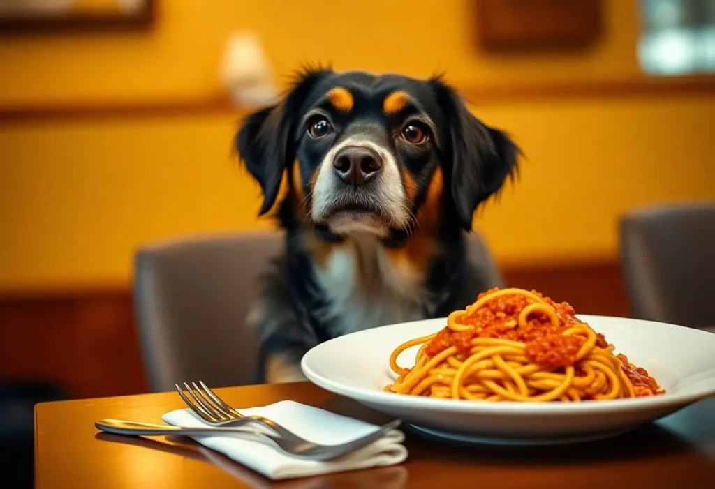 Dürfen Hunde Nudeln Bolognese essen?